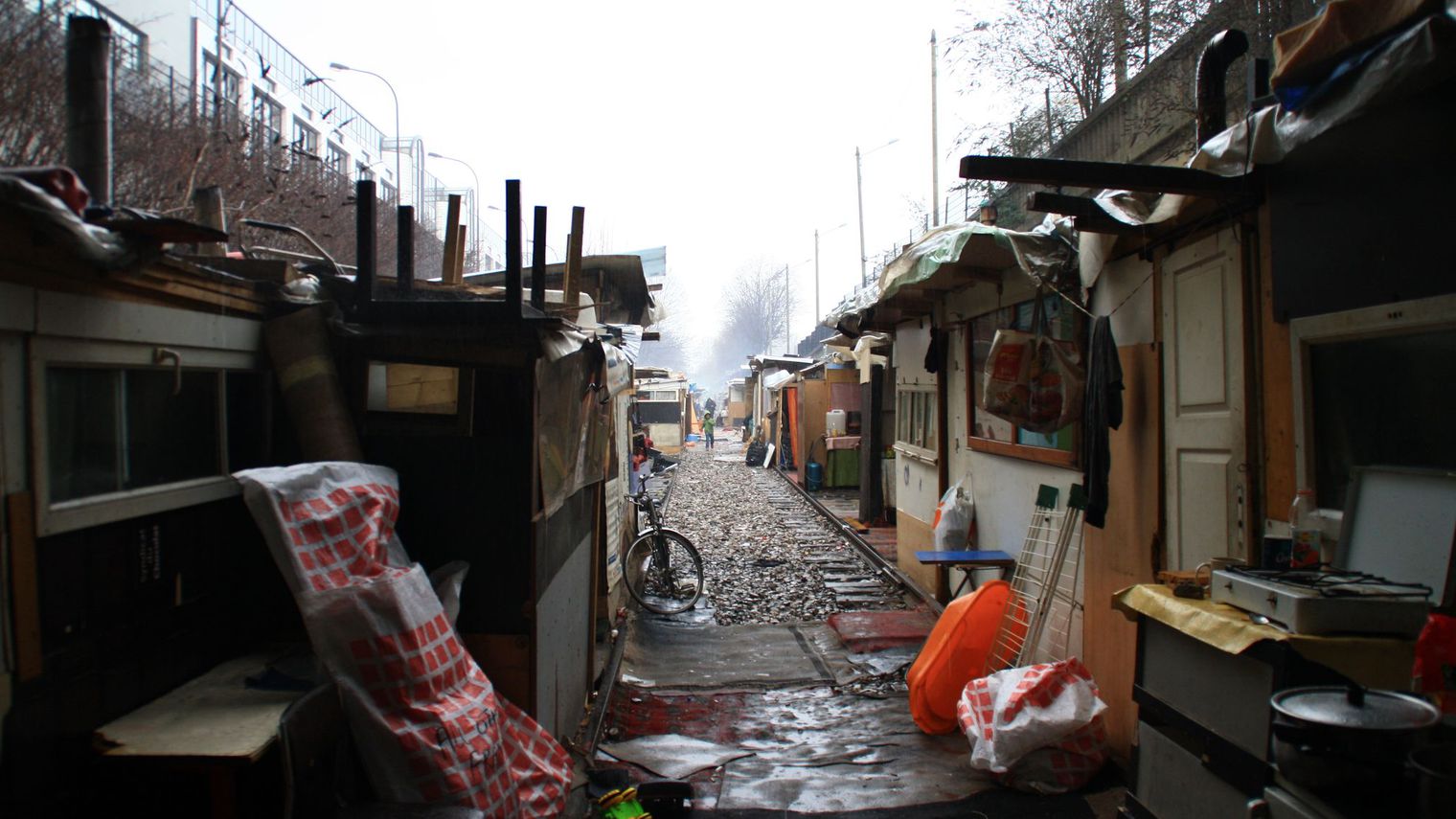 Reportage L’Express – Expulsion des habitants du bidonvilles à Porte de Clignancourt le 3 février